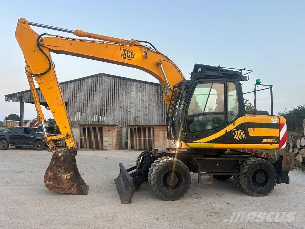 JCB JS 160 W Pelle sur pneus
