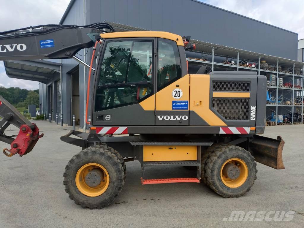 Volvo EW 160 E Pelle sur pneus