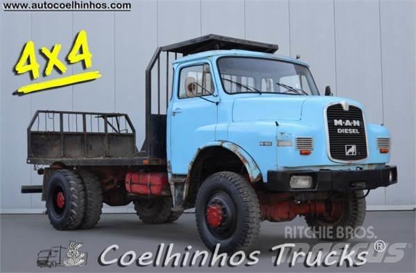 MAN 16.192 HAK Camion plateau