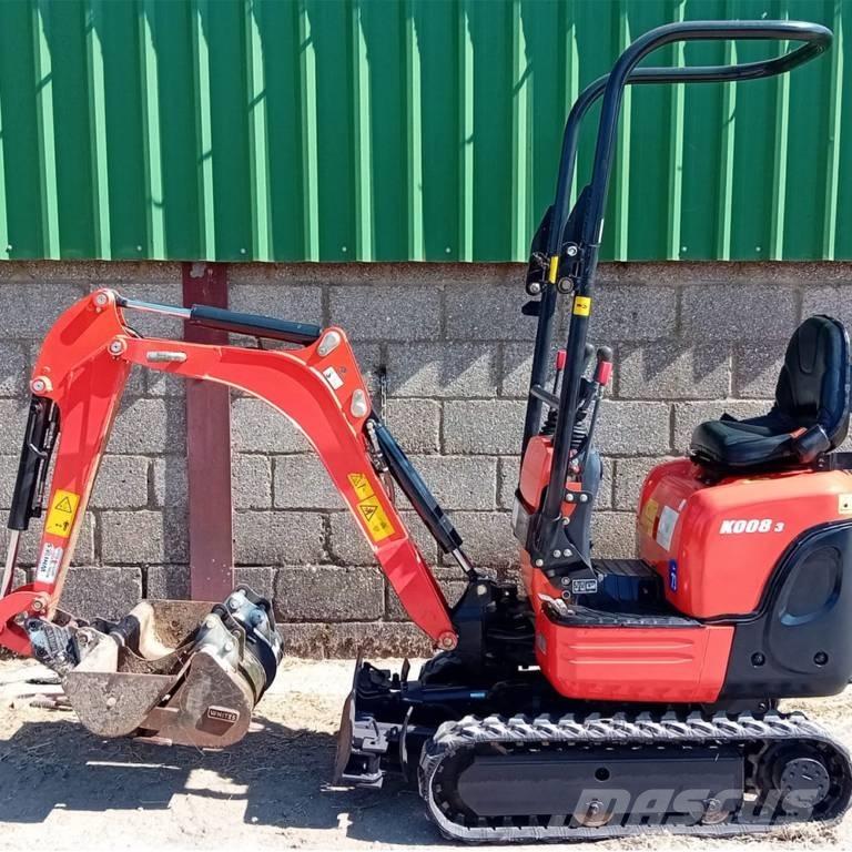 Kubota K 008-3 Mini pelle < 7t