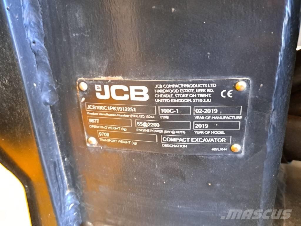 JCB 100 C-1 Mini pelle 7t-12t