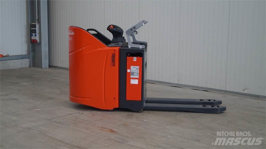 Linde T20SP kurz Transpalette accompagnant