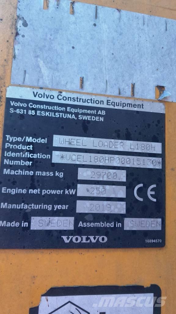 Volvo L 180 H Chargeuse sur pneus