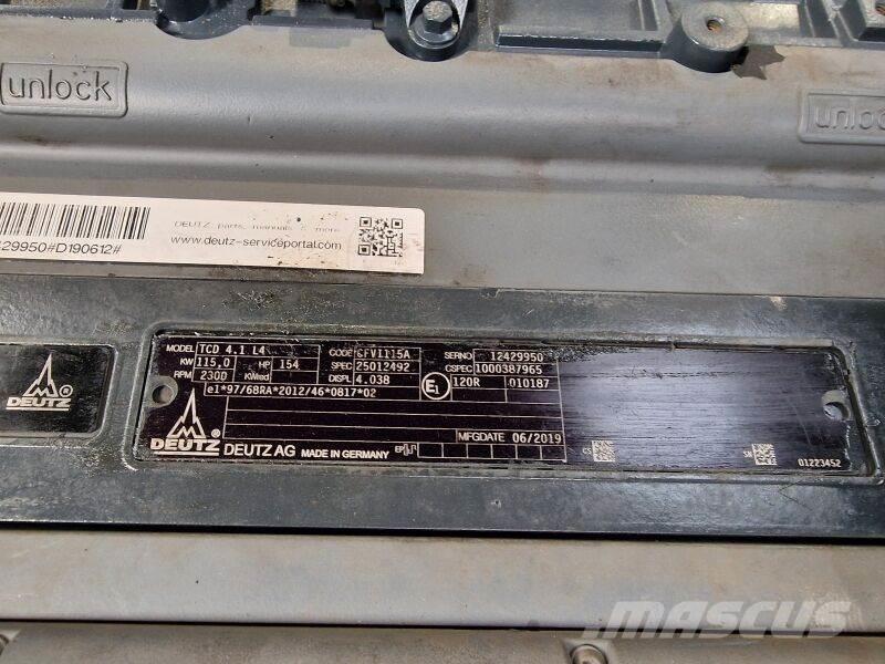 Deutz TCD 4.1 L4 Moteur
