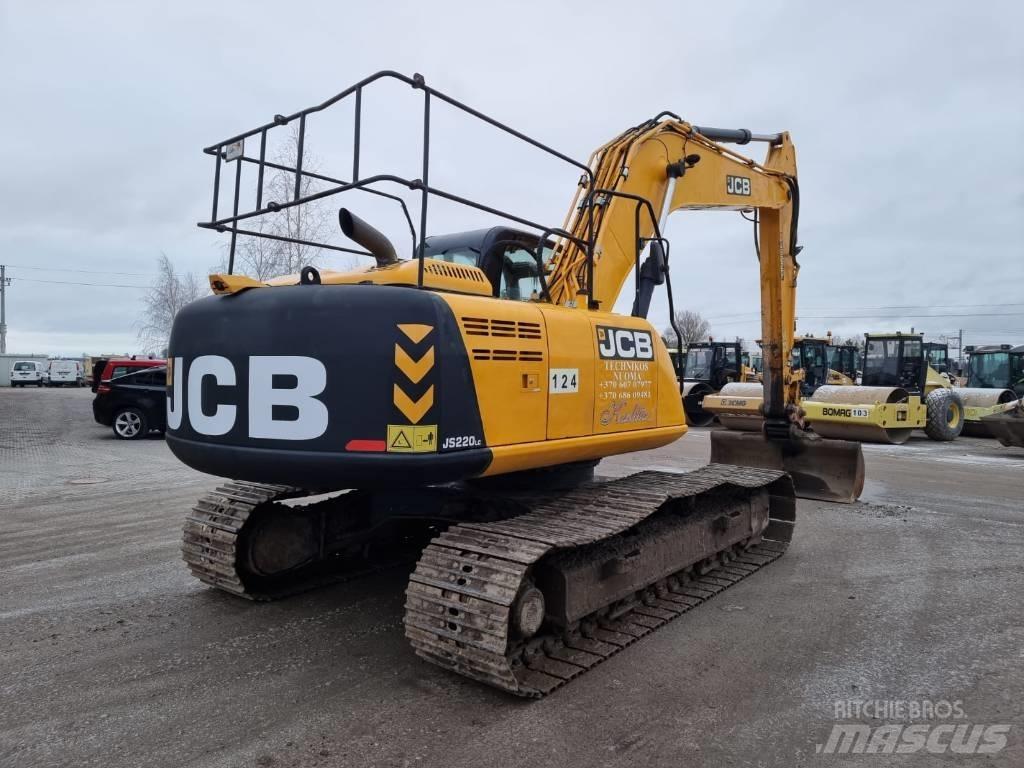 JCB JS 220 LC Pelle sur chenilles