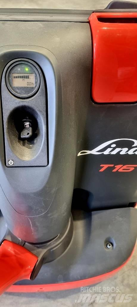 Linde T 16 UNUSED Transpalette accompagnant