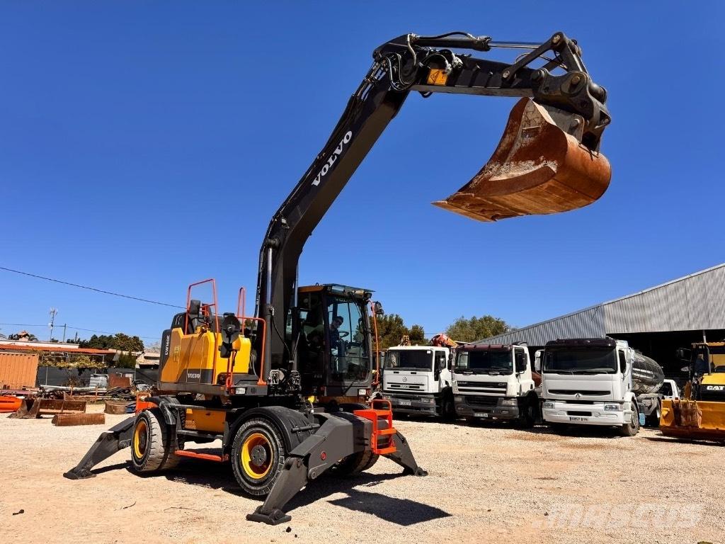 Volvo EW 160 E Pelle sur pneus