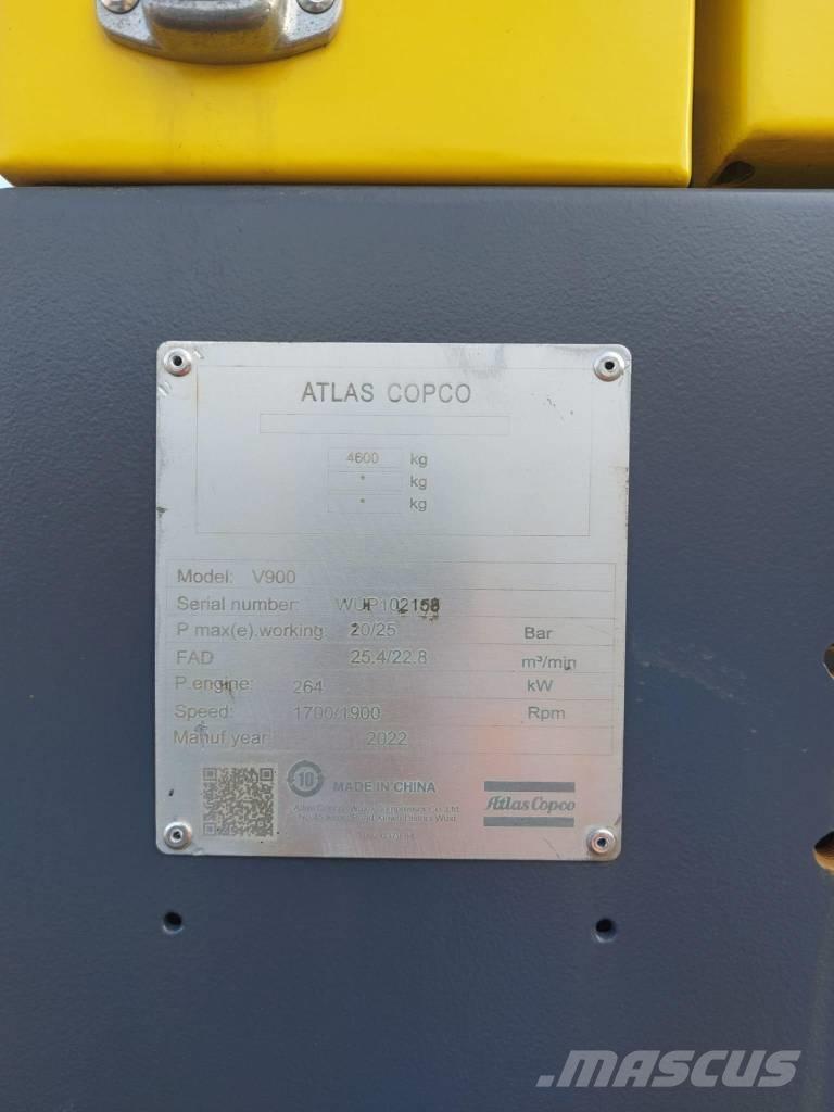 Atlas Copco V900 Compresseur