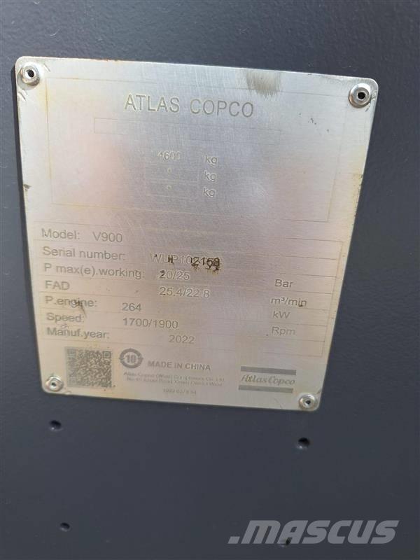 Atlas Copco V900 Compresseur