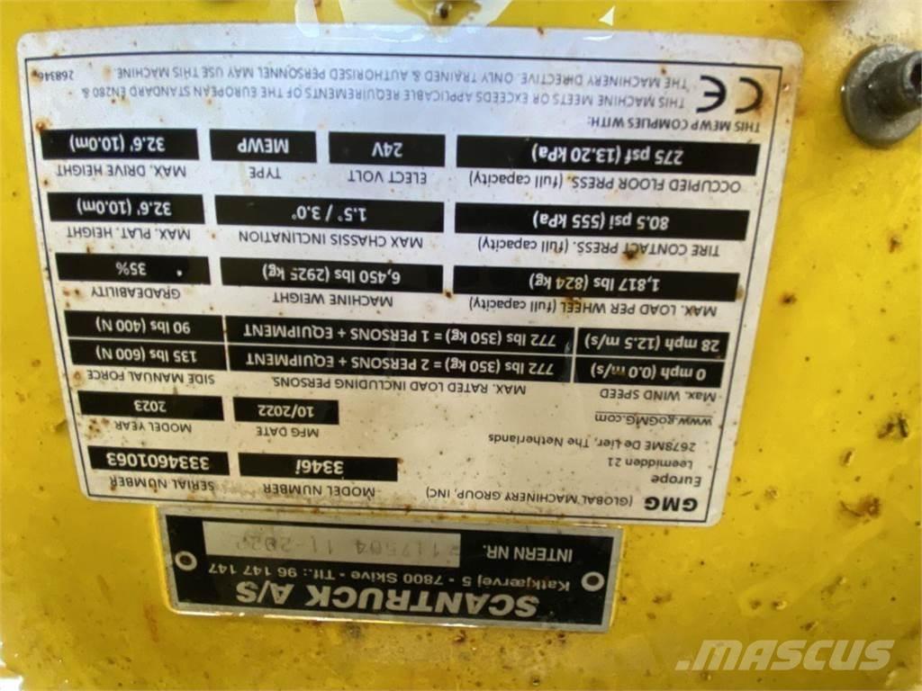 GMG 3346-i Nacelle ciseaux