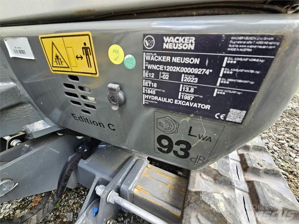 Wacker ET 18 Mini pelle < 7t