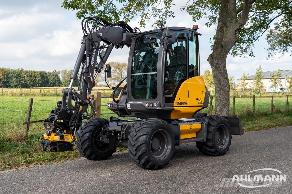 Mecalac 7 MWR Engcon Pelle sur pneus
