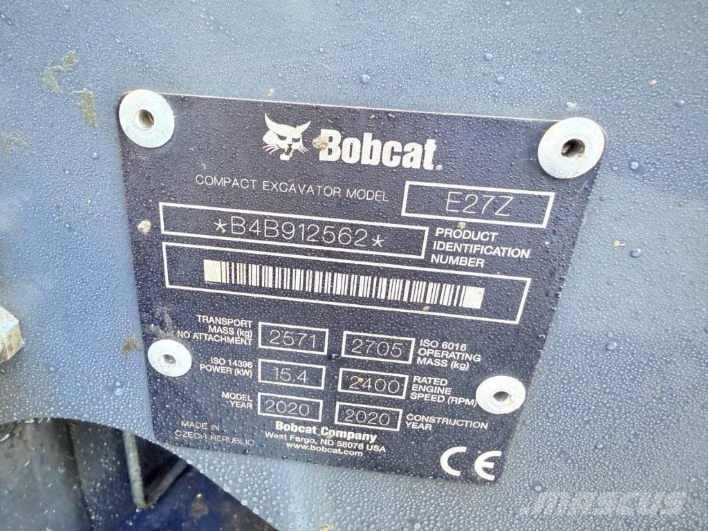 Bobcat E 27z Mini pelle < 7t