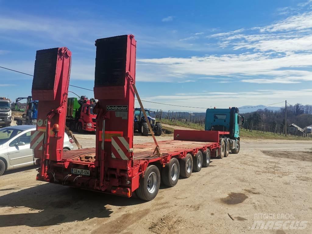 Goldhofer STZ-L5 Semi remorque porte engin