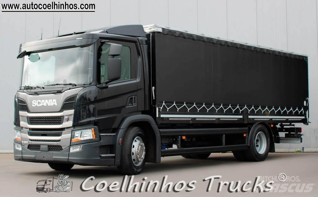 Scania P 250 Camion à rideaux coulissants (PLSC)