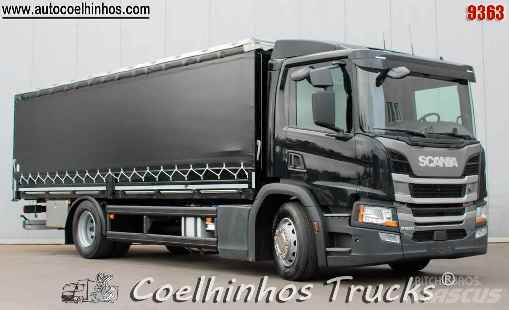Scania P 250 Camion à rideaux coulissants (PLSC)