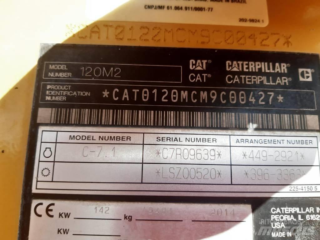 CAT 120 M 2 Niveleuse