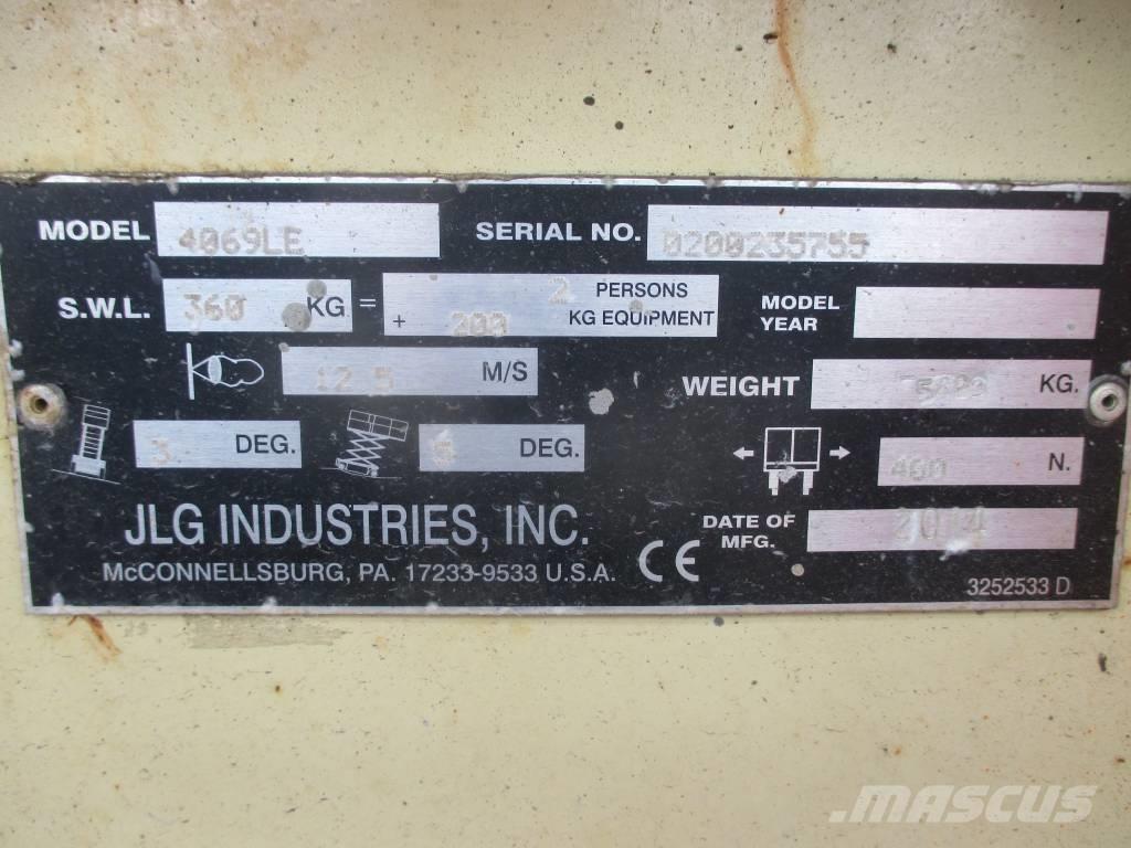 JLG 4069 LE Nacelle ciseaux