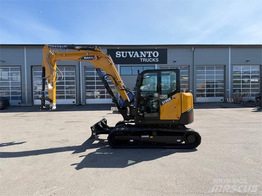 Sany SY80U Mini pelle 7t-12t