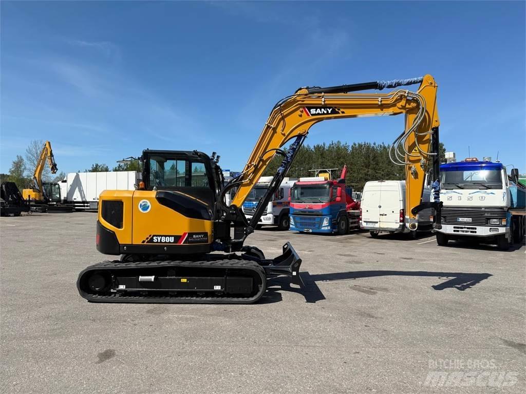 Sany SY80U Mini pelle 7t-12t