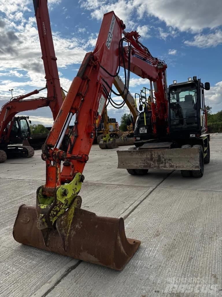 Hitachi ZX 145 W-6 Pelle sur pneus