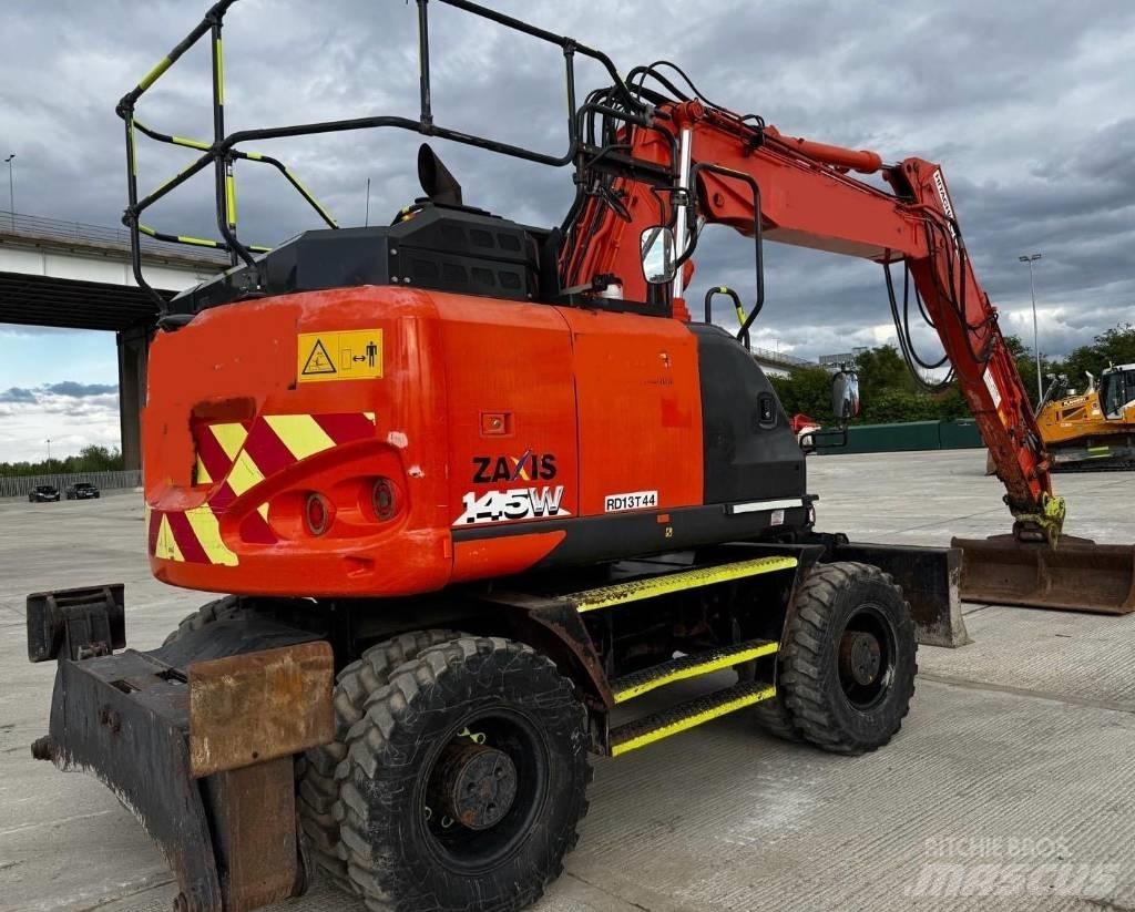 Hitachi ZX 145 W-6 Pelle sur pneus
