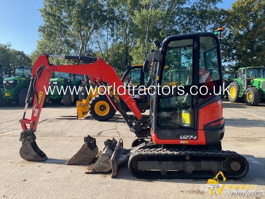 Kubota U 27-4 Mini pelle < 7t