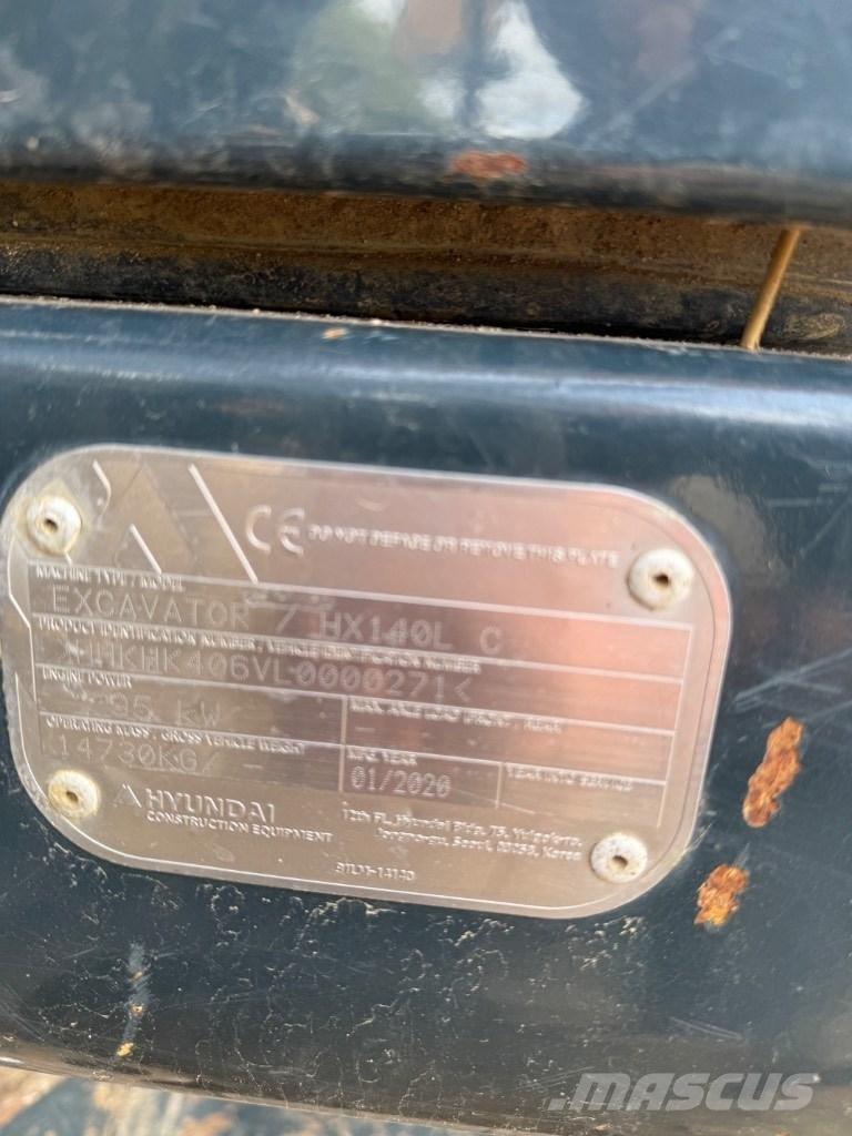 Hyundai HX 140 LC Pelle sur chenilles