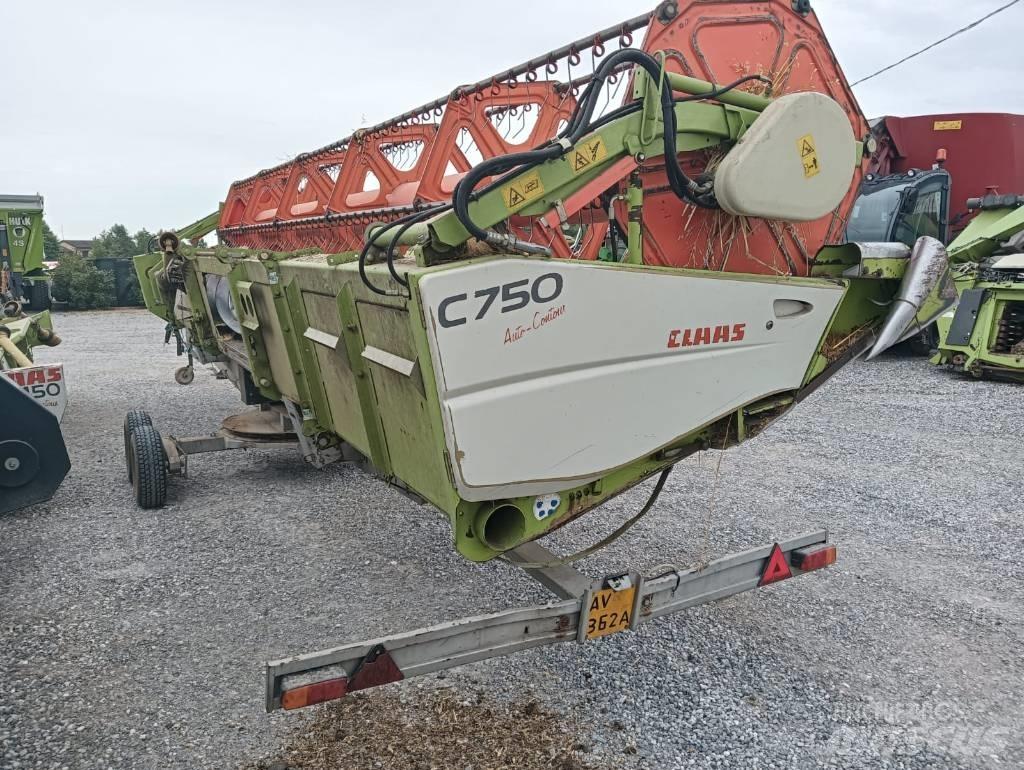 CLAAS C 750 Barre de coupe pour moissonneuse batteuse
