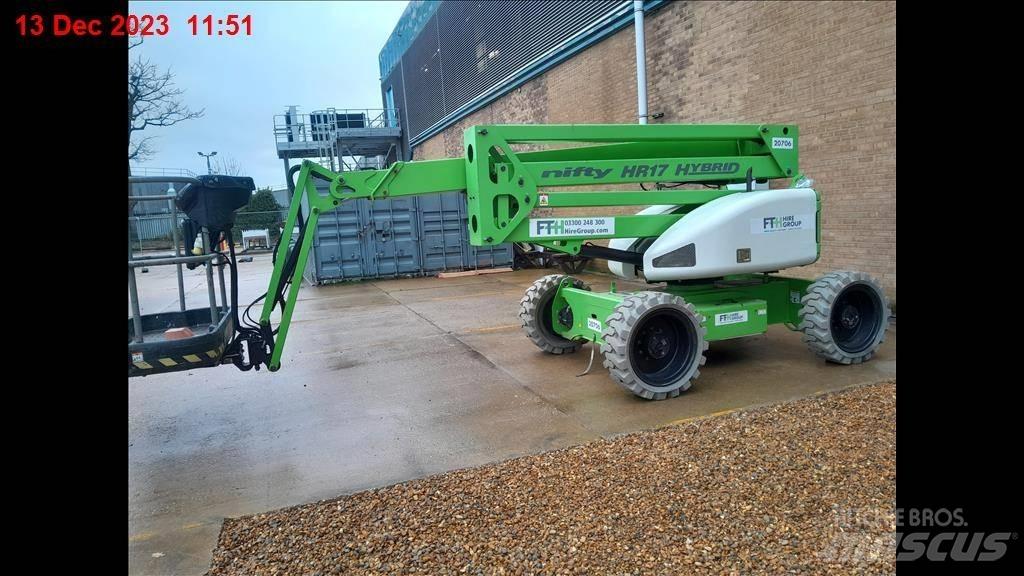 Niftylift HR 17 Nacelles articulées