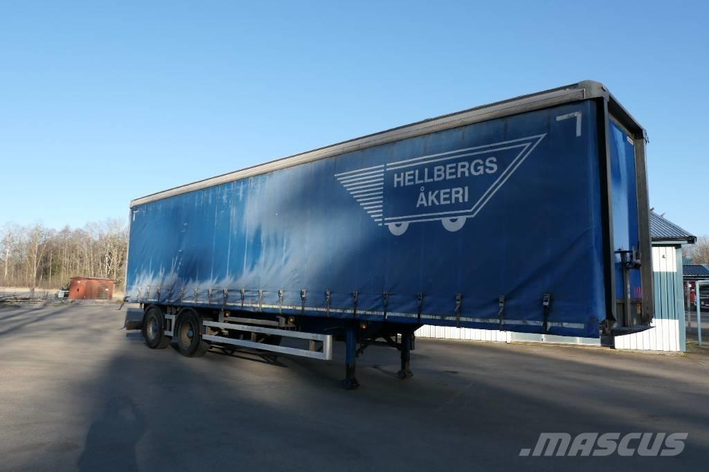 Montracon C2a Semi remorque à rideaux coulissants (PLSC)