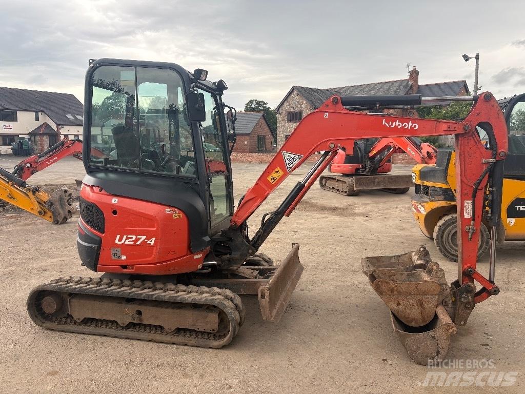 Kubota U 27-4 Mini pelle < 7t