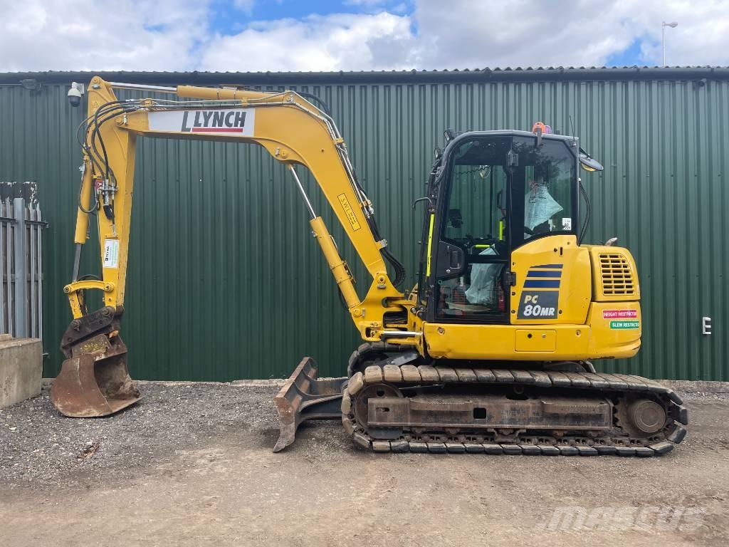 Komatsu PC 80 MR-5E0 Mini pelle 7t-12t