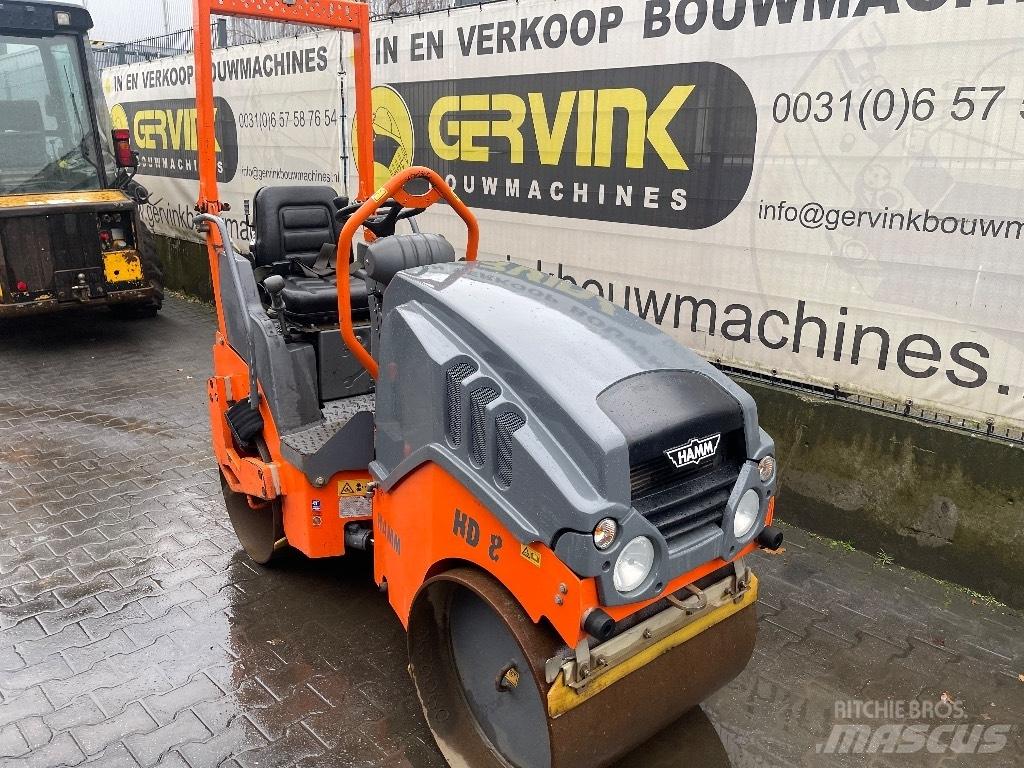 Hamm HD 8 VV Rouleaux tandem