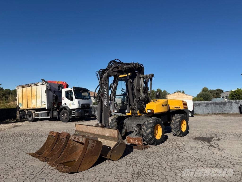 Mecalac 12 MSX Pelle sur pneus