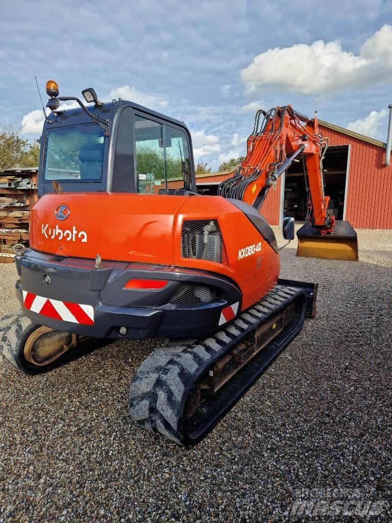 Kubota KX080-4 Mini pelle < 7t