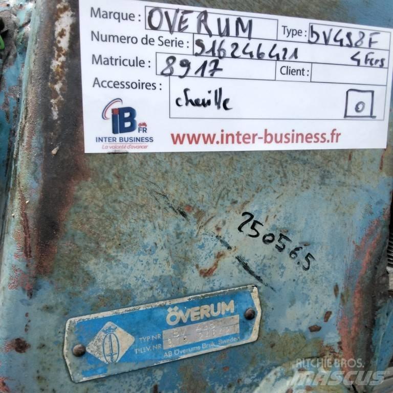 Överum BV498F Charrue réversible