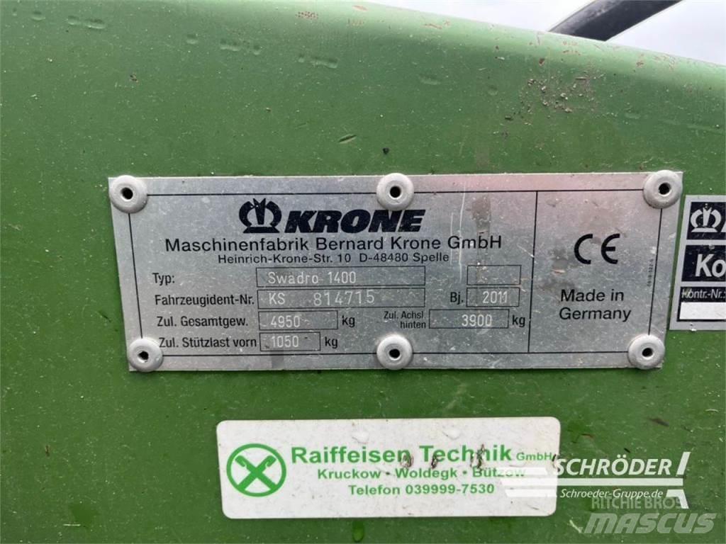 Krone SWADRO 1400 Andaineur