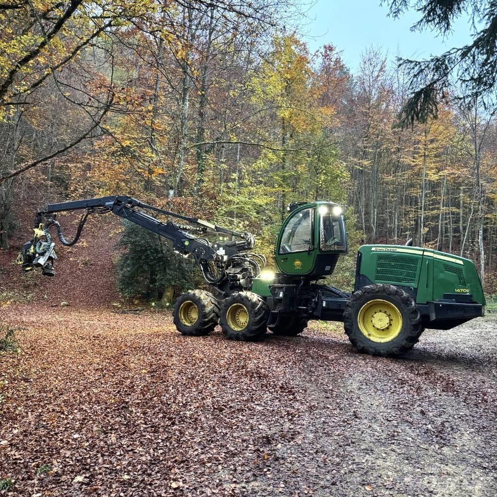 John Deere JD 1470 Abatteuse