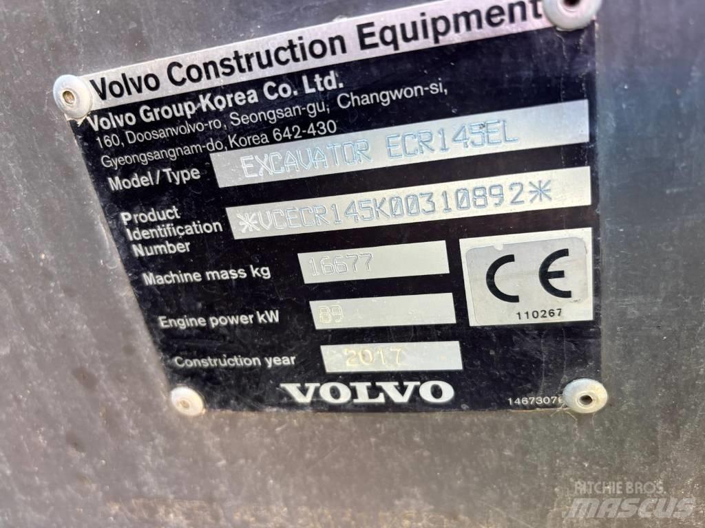 Volvo ECR145EL Pelle sur chenilles