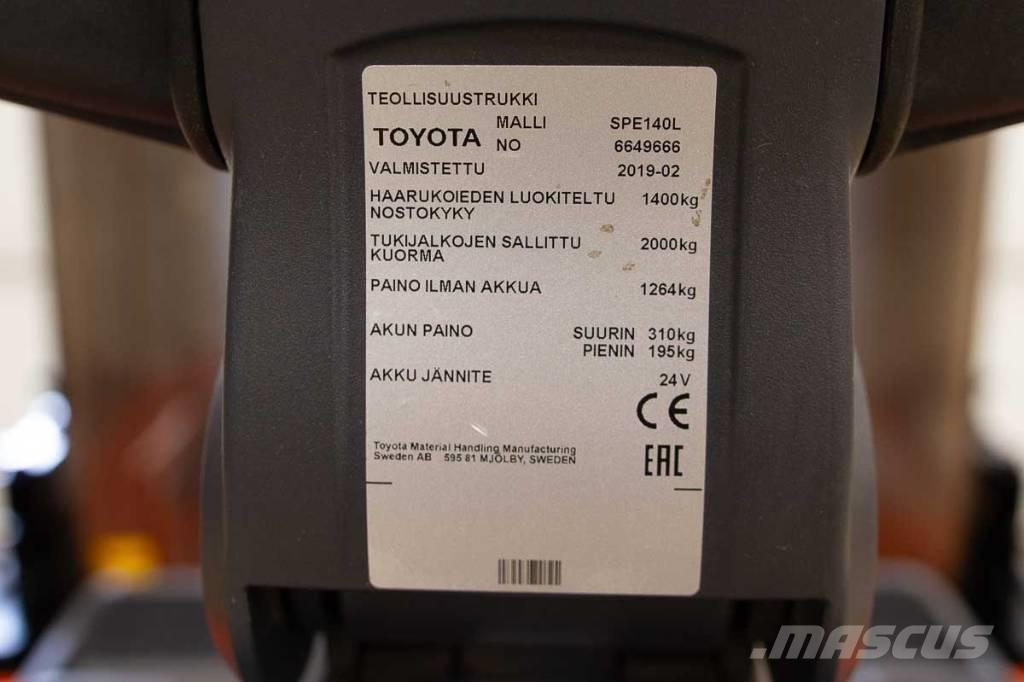 Toyota SPE 140 L Gerbeurs Automoteurs