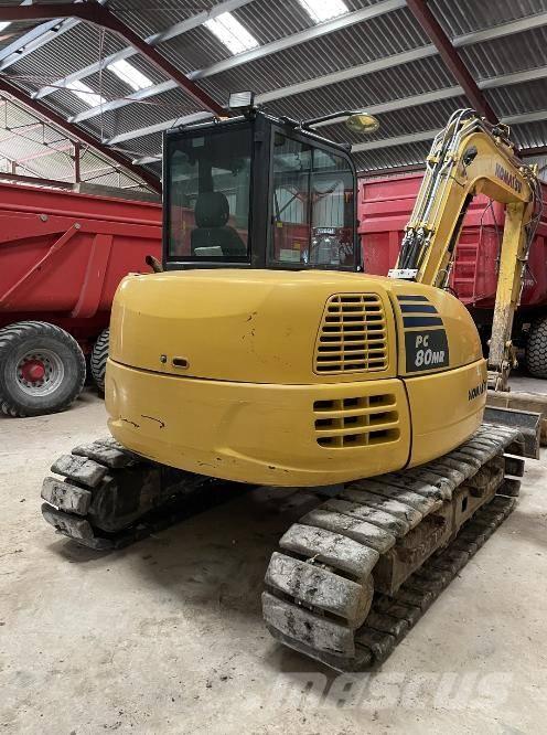 Komatsu PC80MR-5E0 Mini pelle 7t-12t
