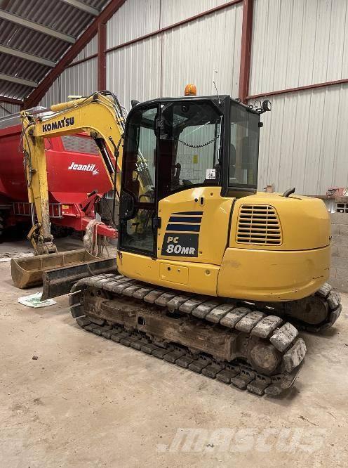 Komatsu PC80MR-5E0 Mini pelle 7t-12t
