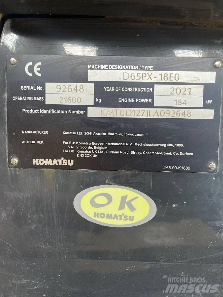 Komatsu D65PX-18E0 Bouteurs sur chenilles