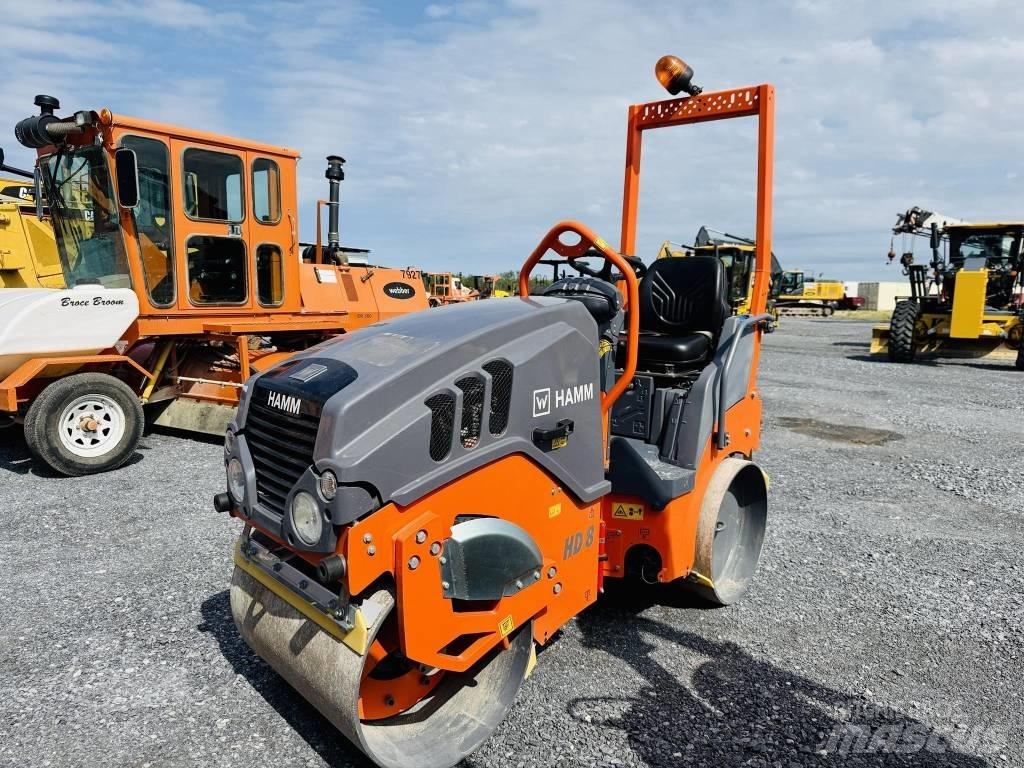 Hamm HD 8 VV Rouleaux tandem