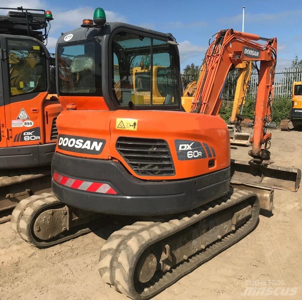 Doosan DX 60 R Mini pelle < 7t