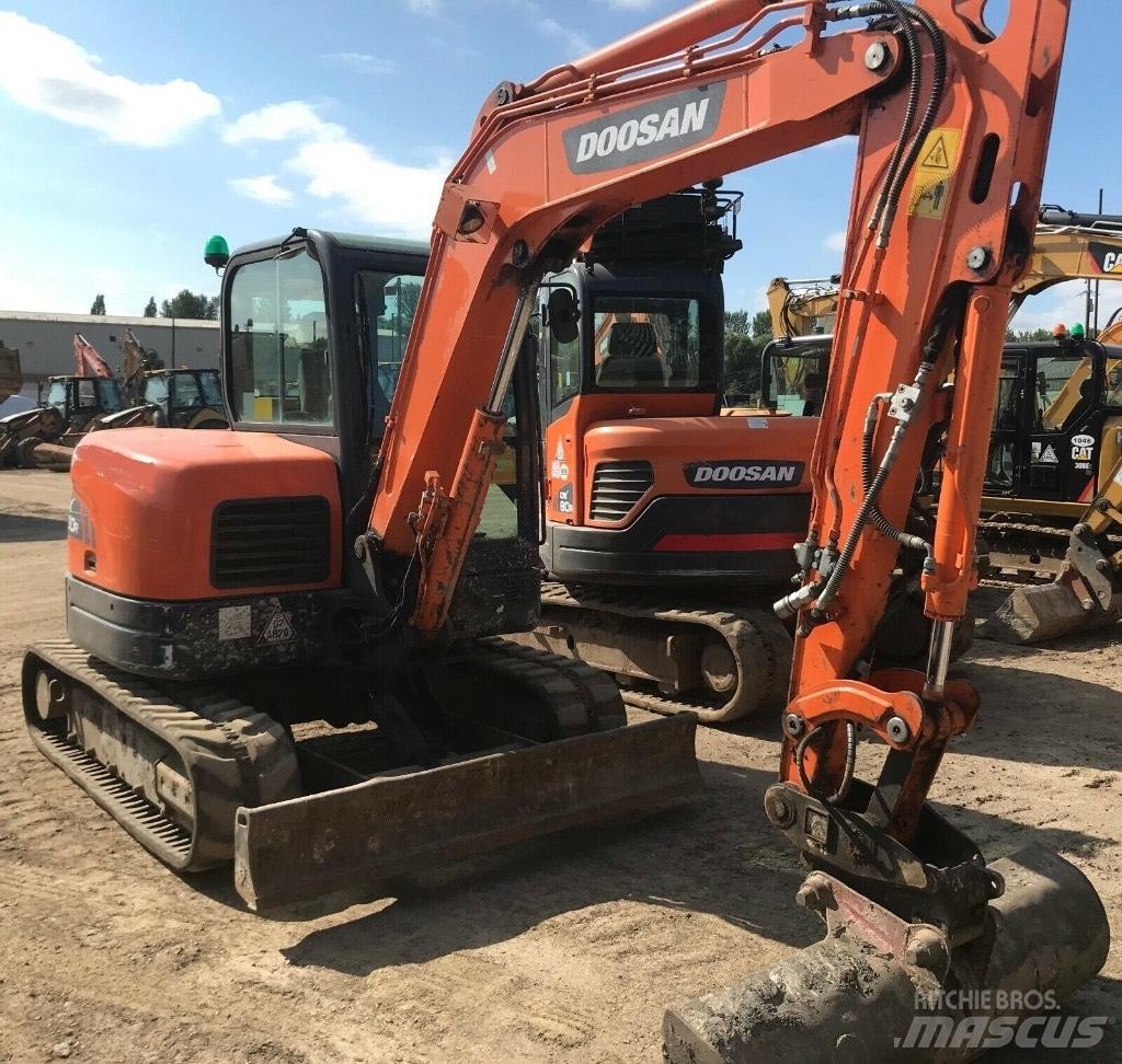 Doosan DX 60 R Mini pelle < 7t