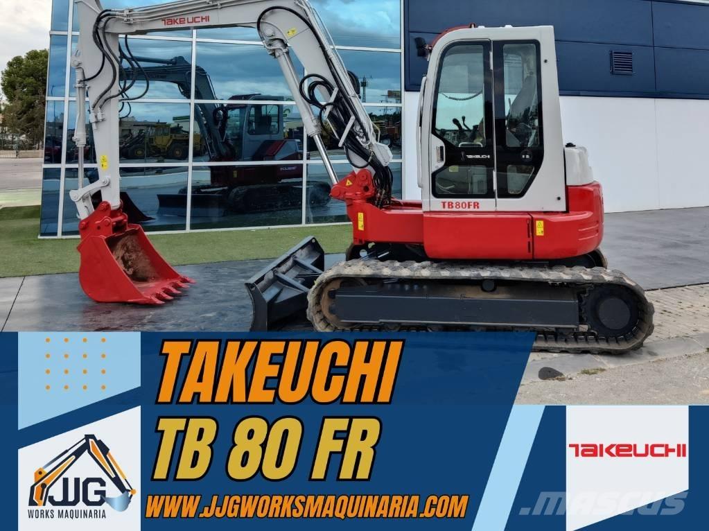 Takeuchi TB 80 FR Mini pelle 7t-12t