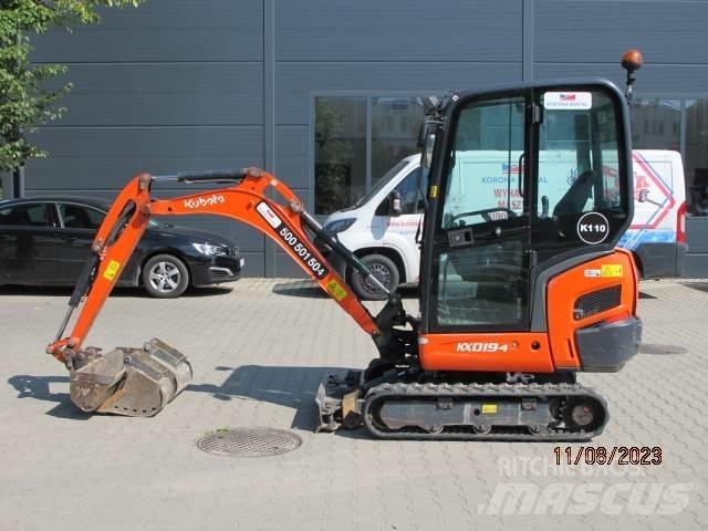 Kubota KX 019-4 Mini pelle < 7t