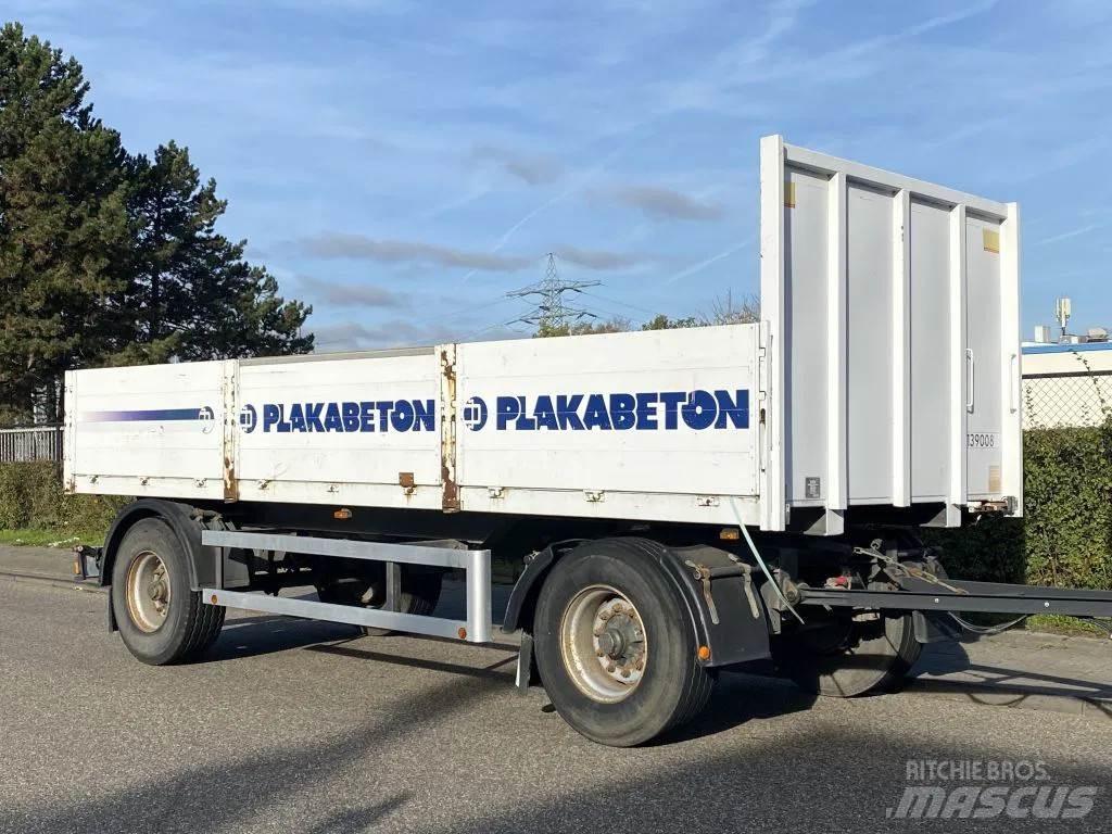 ATM AKF20/3 + 2 AXLE Remorque ridelle